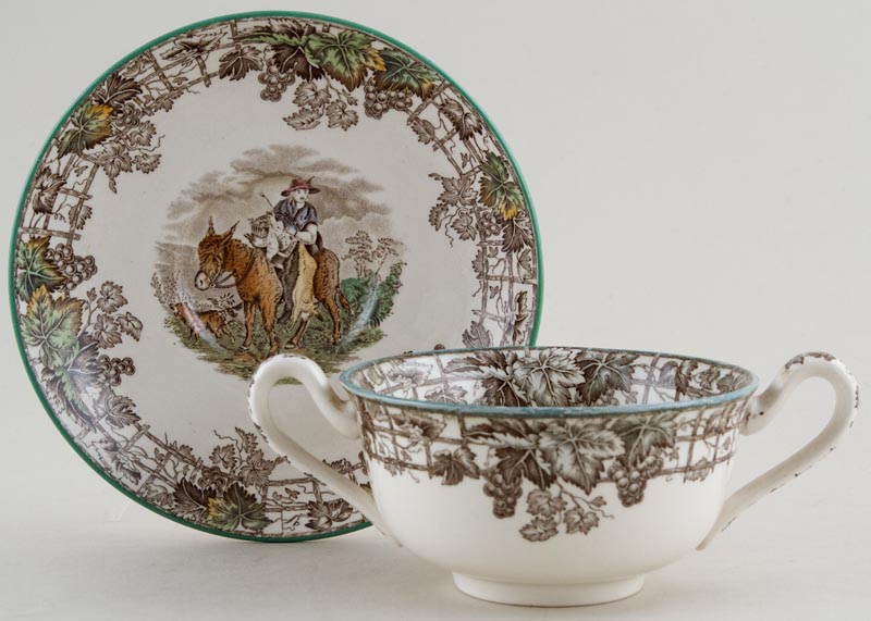 Soup Cup and Saucer c1950s